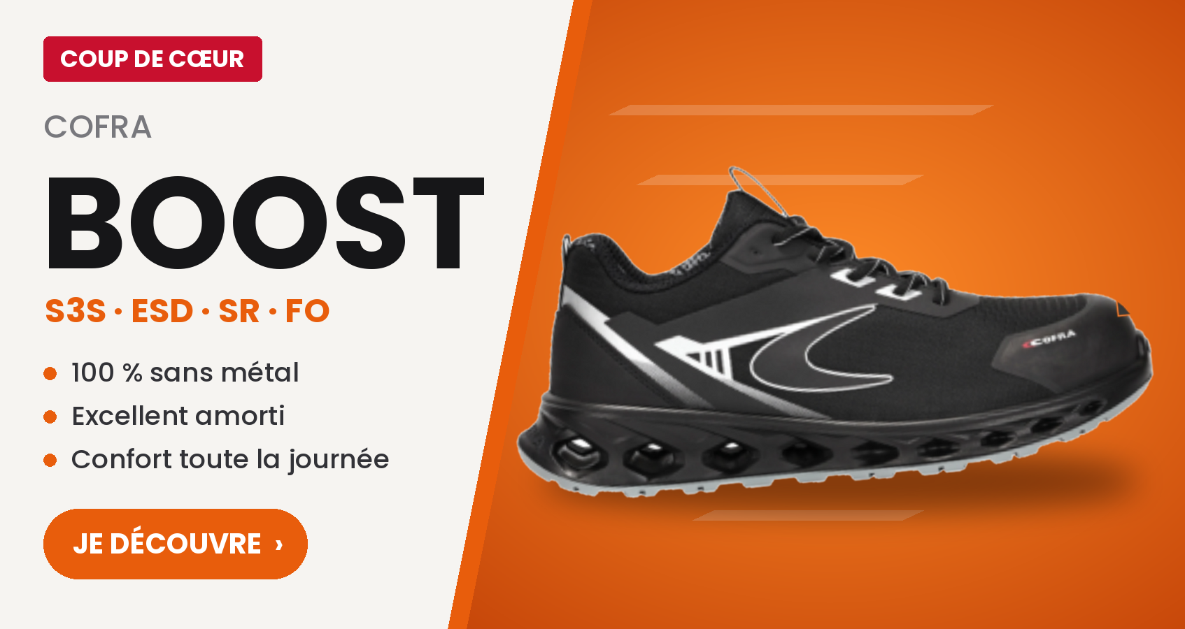 Banni&egrave;re Cofra BOOST